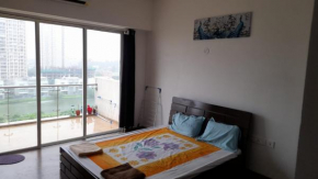AC 3BHK fully furnished flat with golf view